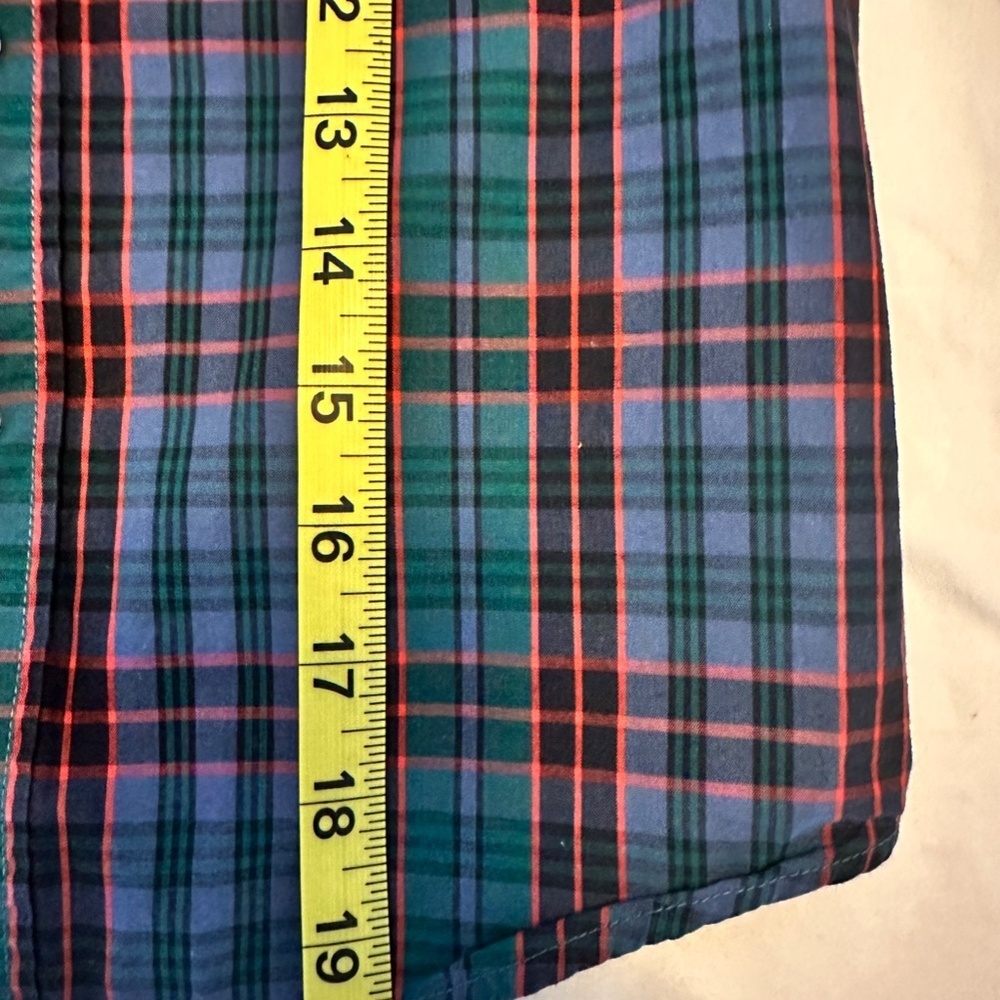 Crewcuts Boys Plaid Button-Up Dress Shirt – Size 4-5 - Picture 4 of 5